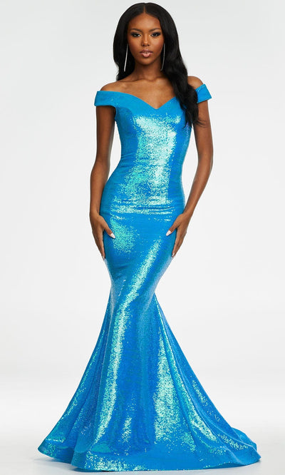 Ashley Lauren - 11109 Sequin Mermaid Gown Prom Dresses
