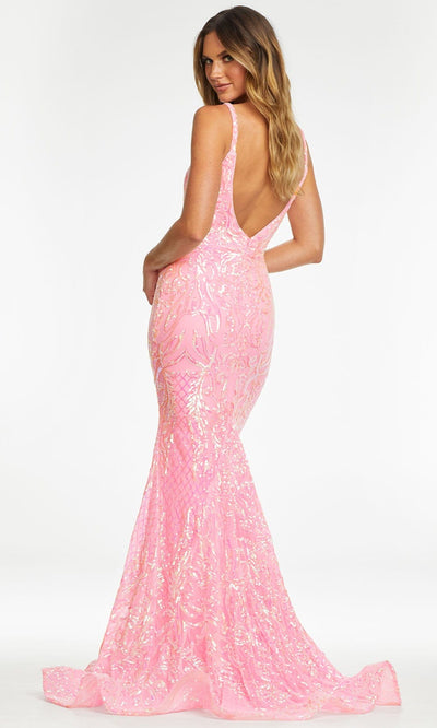 Ashley Lauren - 11113 Sequin Motif Long Gown Prom Dresses