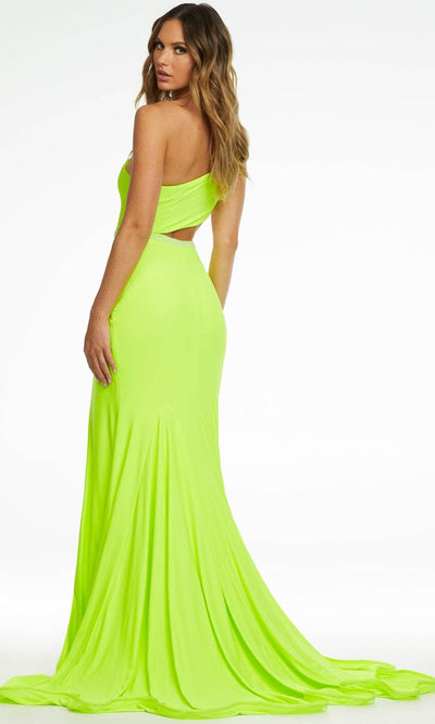 Ashley Lauren - 11169 One Shoulder Cutout Gown Prom Dresses