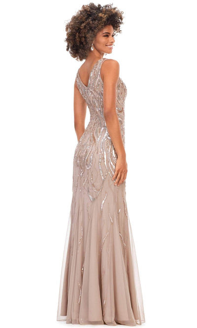 Ashley Lauren 11204 - Sleeveless V-Neck Evening Gown Evening Gown