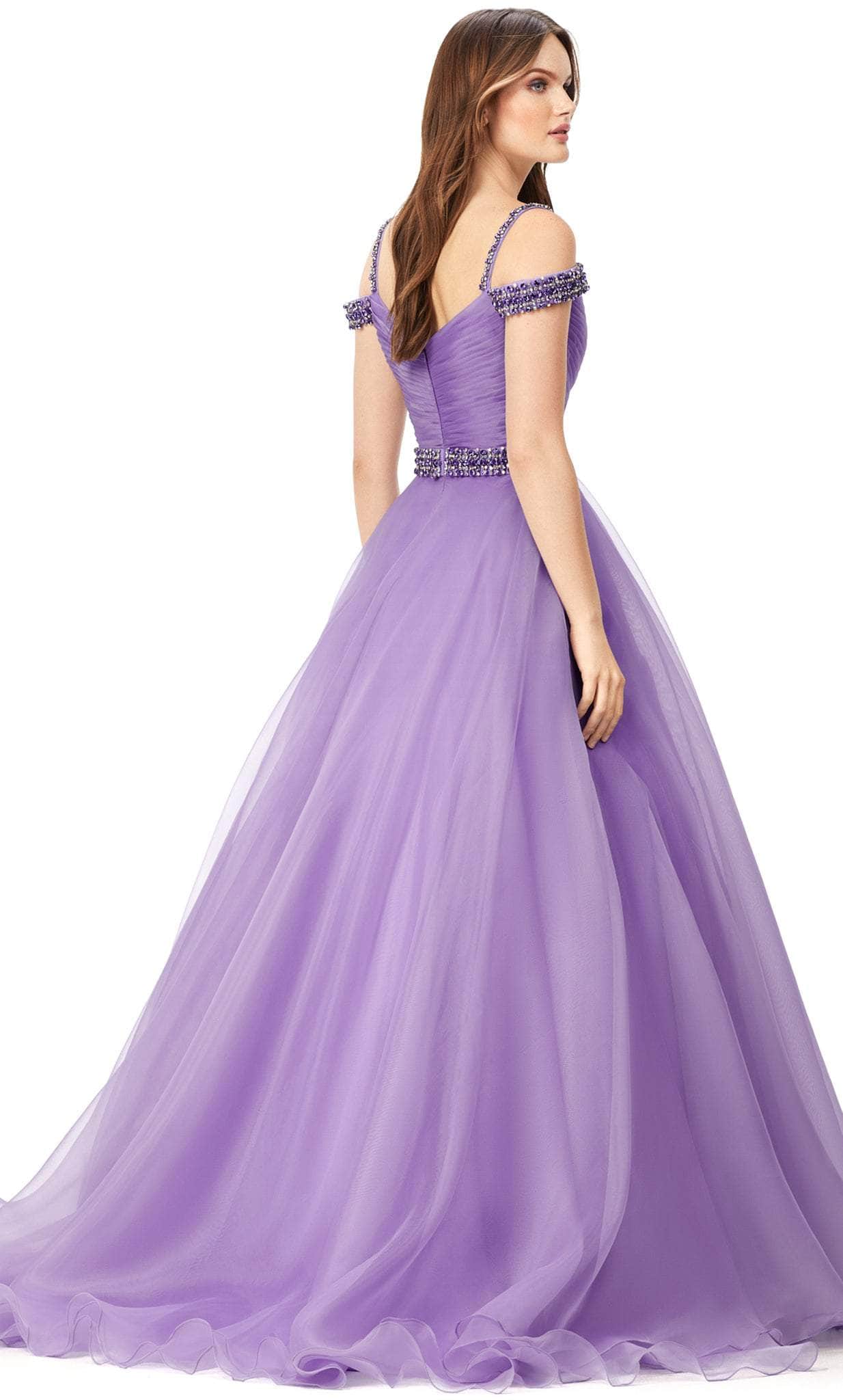 Ashley Lauren 11221 - Off-Shoulder Sweetheart Neck Ballgown Special Occasion Dress