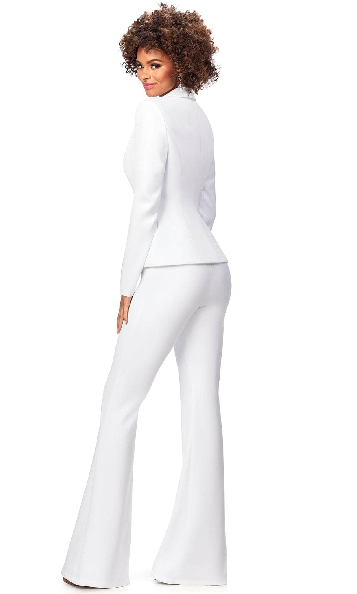 Ashley Lauren 11225 - Two Piece Long Sleeve Pantsuit Special Occasion Dress