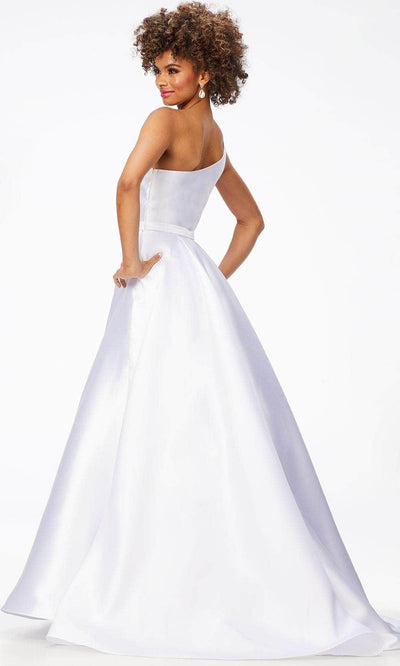 Ashley Lauren 11229 - One-Shoulder Mikado Bridal Gown Special Occasion Dress