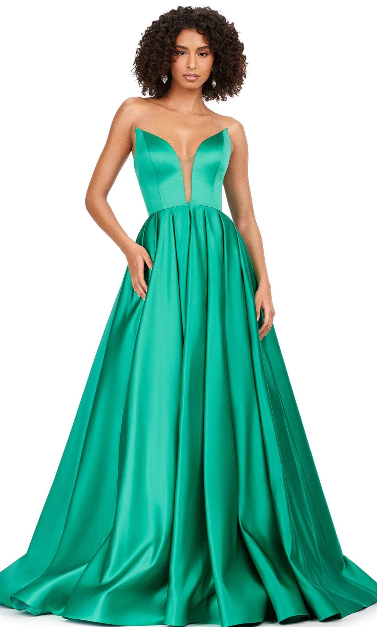 ashley lauren 11250 - strapless ballgown