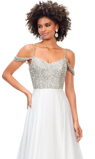 Ashley Lauren 11253 - Cold Shoulder Prom Gown Special Occasion Dress