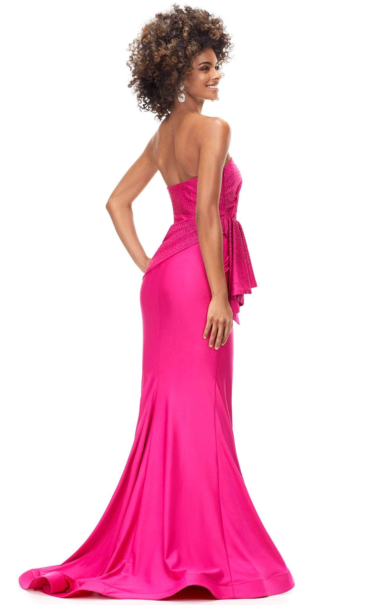 Ashley Lauren 11295 - Strapless Formal Beaded Dress Special Occasion Dress