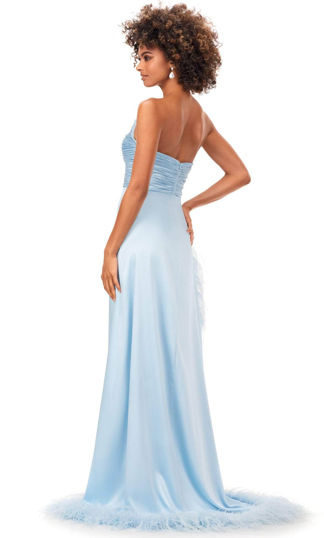 Ashley Lauren 11313 - Ruched Strapless Prom Gown Special Occasion Dress