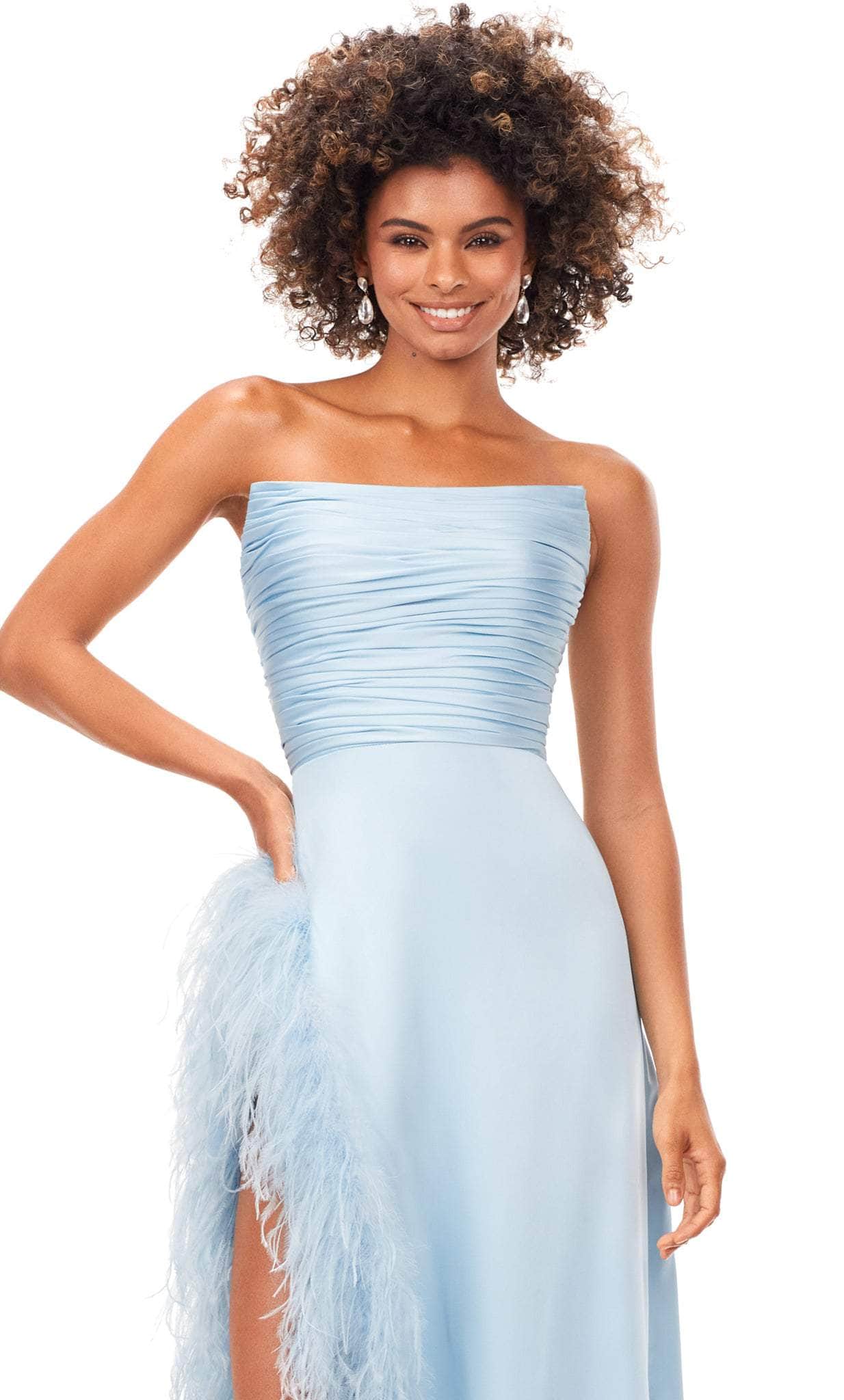Ashley Lauren 11313 - Ruched Strapless Prom Gown Special Occasion Dress
