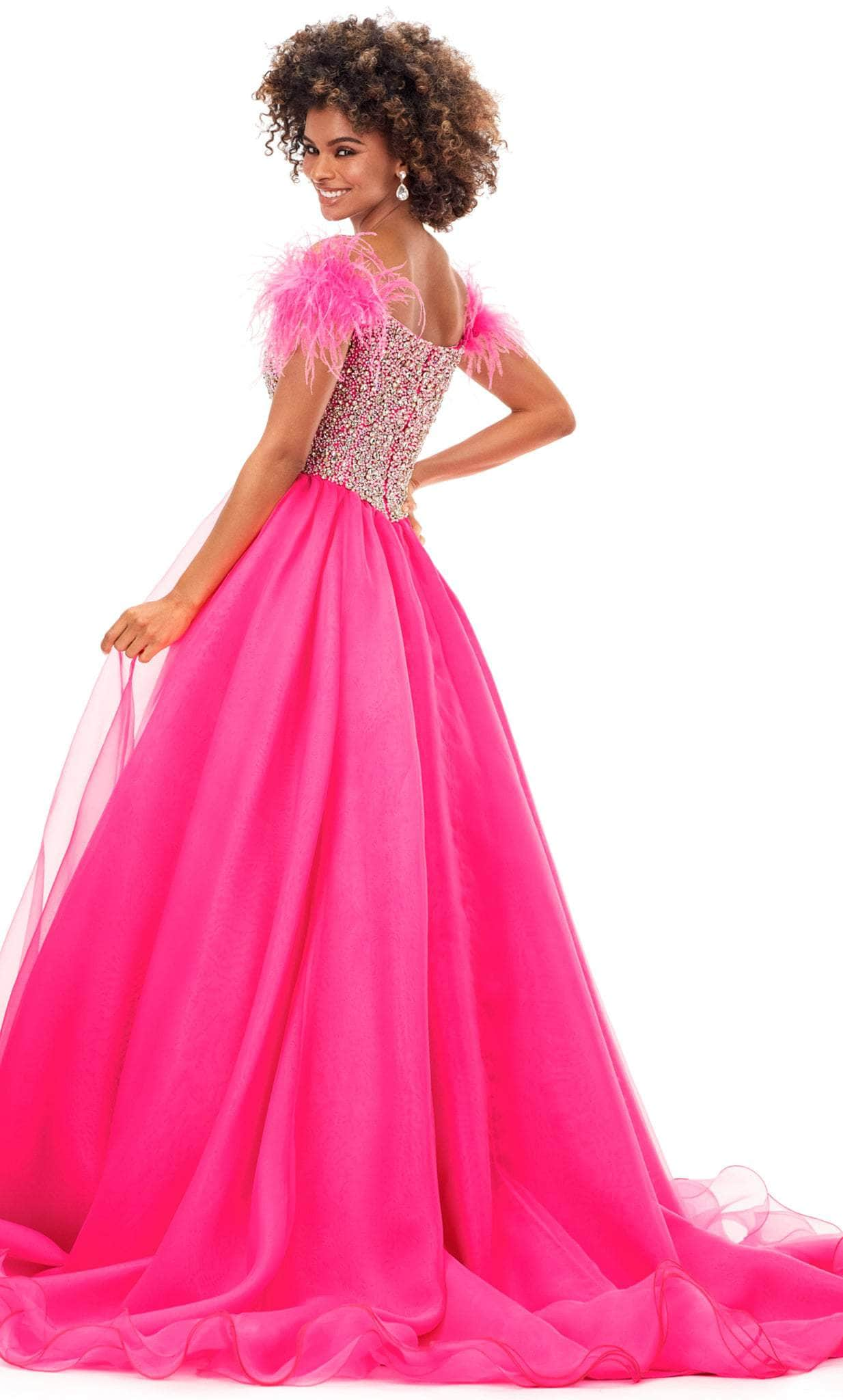 Ashley Lauren 11314 - Tulle Skirt Semi-Ballgown Special Occasion Dress