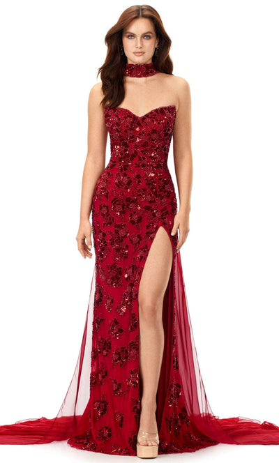 Ashley Lauren 11351 - Strapless Sweetheart Neck Evening Gown Special Occasion Dress