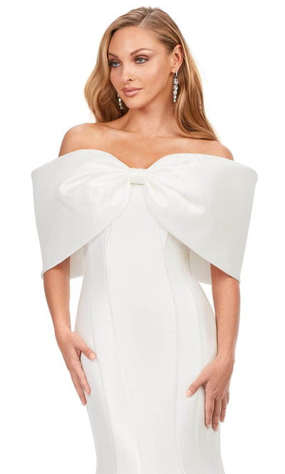 Ashley Lauren 11380 - Bow Motif Bridal Dress