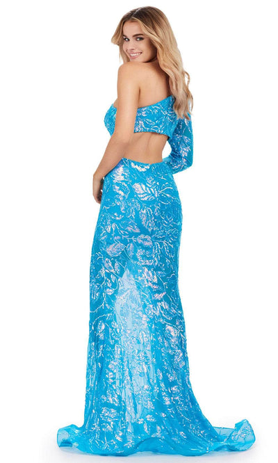 Ashley Lauren 11442 - One Shoulder Cutout Prom Dress Prom Dresses