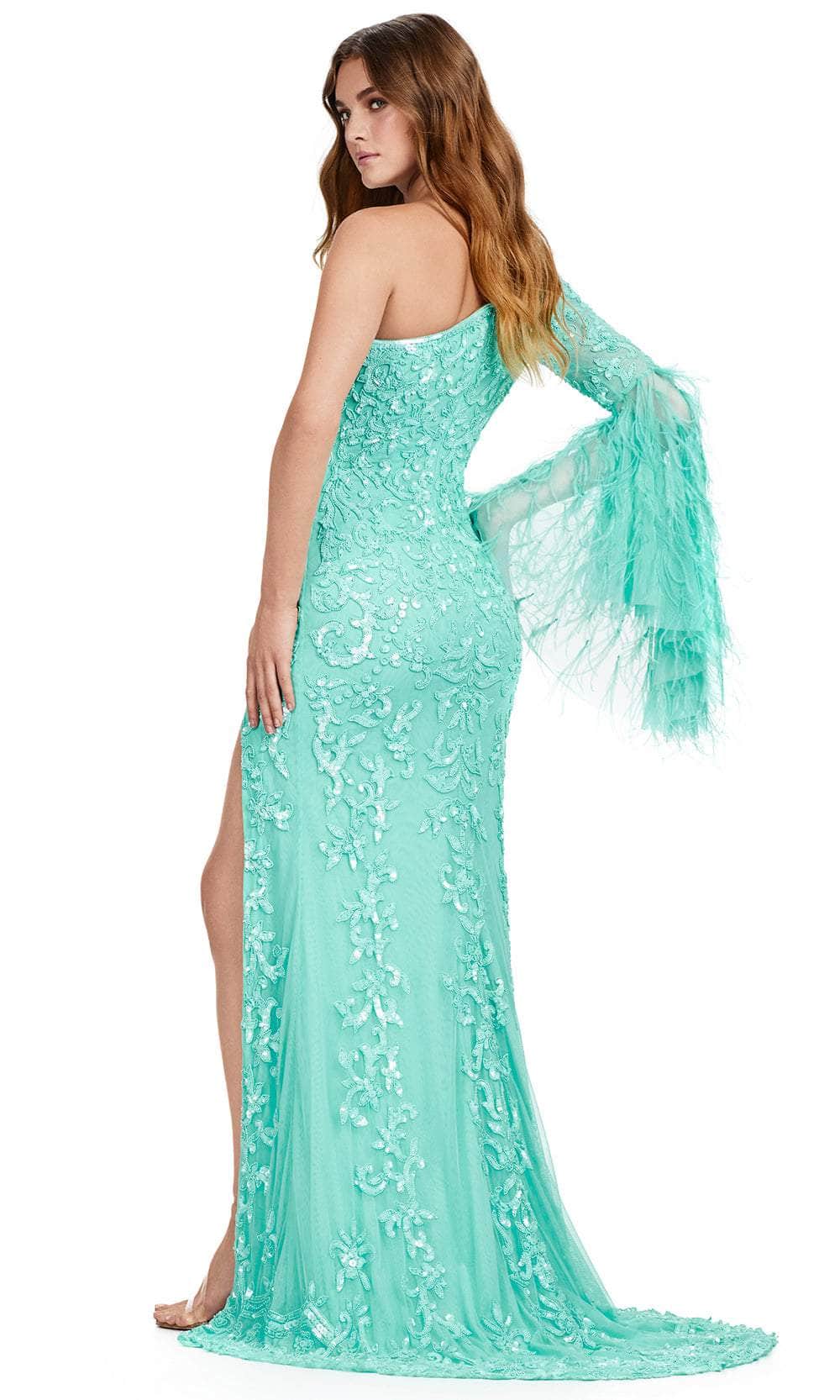 Ashley Lauren 11452 - Sequin Pattern Prom Dress Prom Dresses