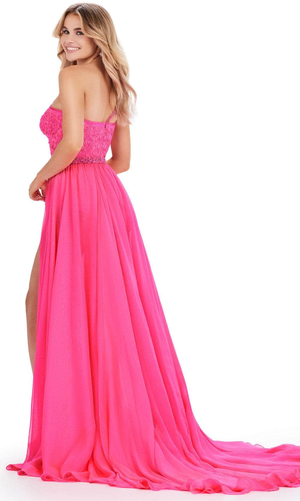 Ashley Lauren 11460 - Asymmetrical Bodysuit Prom Dress Prom Dresses