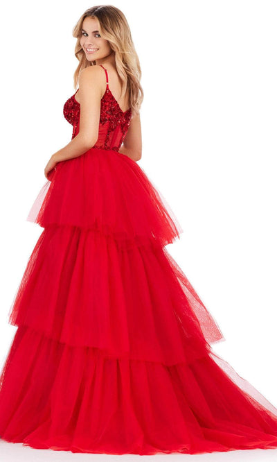 Ashley Lauren 11462 - Beaded Corset Tulle Prom Dress Prom Dresses