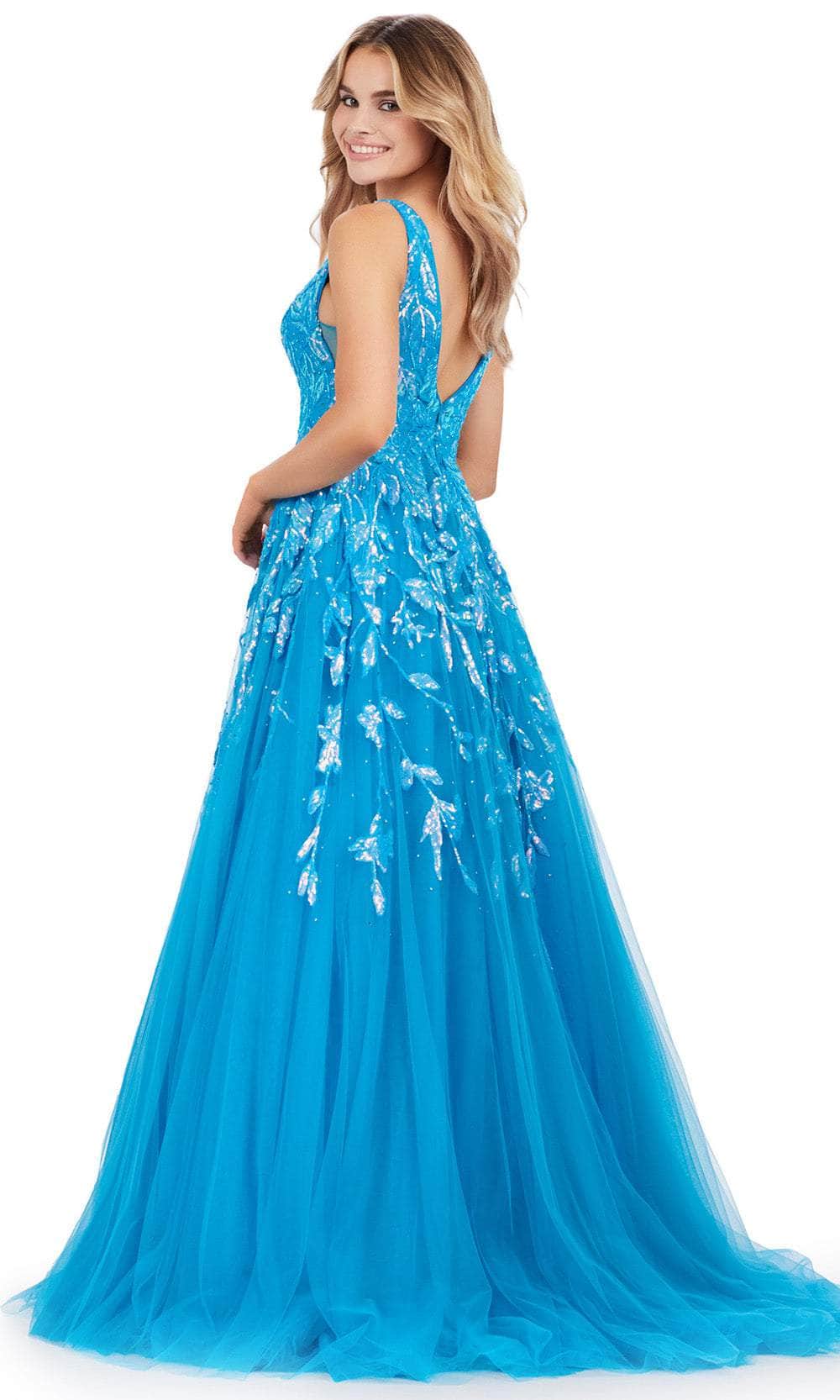 Ashley Lauren 11470 - Tulle Sequin Prom Dress Prom Dresses