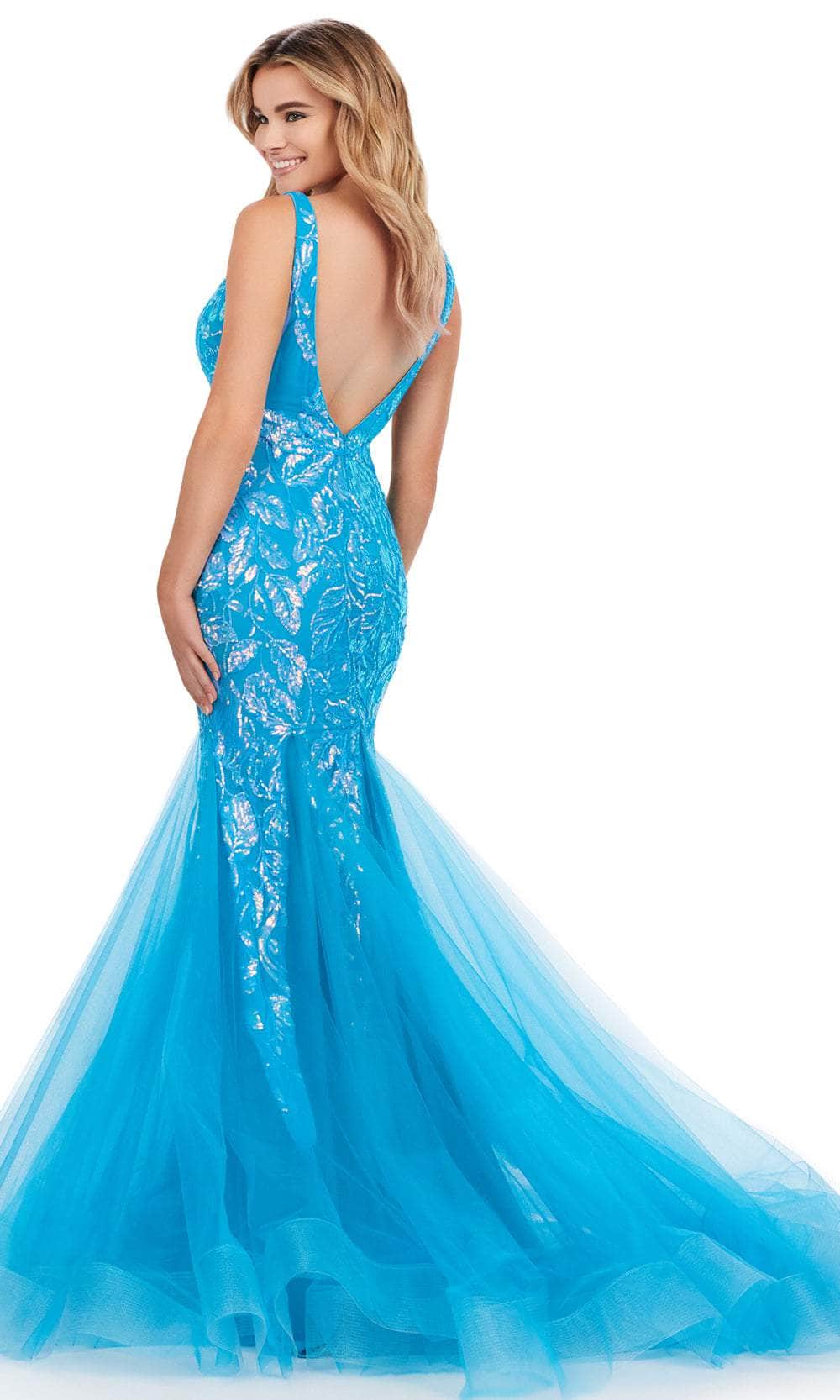 Ashley Lauren 11472 - Sequin V-Neck Prom Dress Prom Dresses