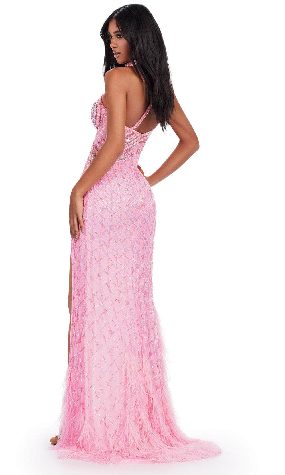 Ashley Lauren 11492 - Asymmetrical Bustier Prom Dress Prom Dresses