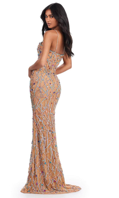 Ashley Lauren 11512 - Sweetheart Rhinestone Embellished Dress Prom Dresses