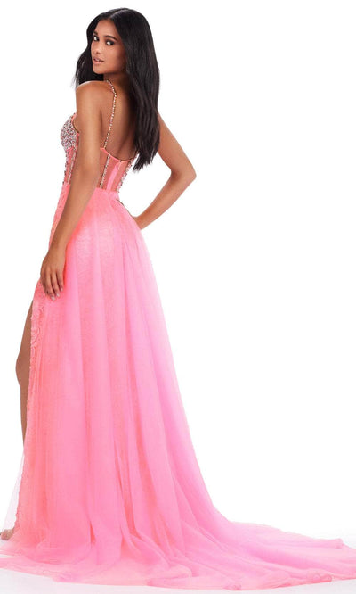 Ashley Lauren 11517 - Sleeveless Corset Gown Prom Dresses