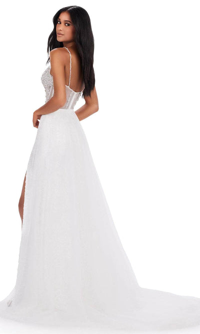 Ashley Lauren 11517 - Sleeveless Corset Gown Prom Dresses