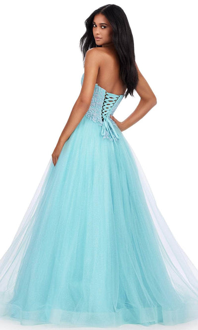 Ashley Lauren 11518 - Sweetheart Applique Prom Dress Prom Dresses