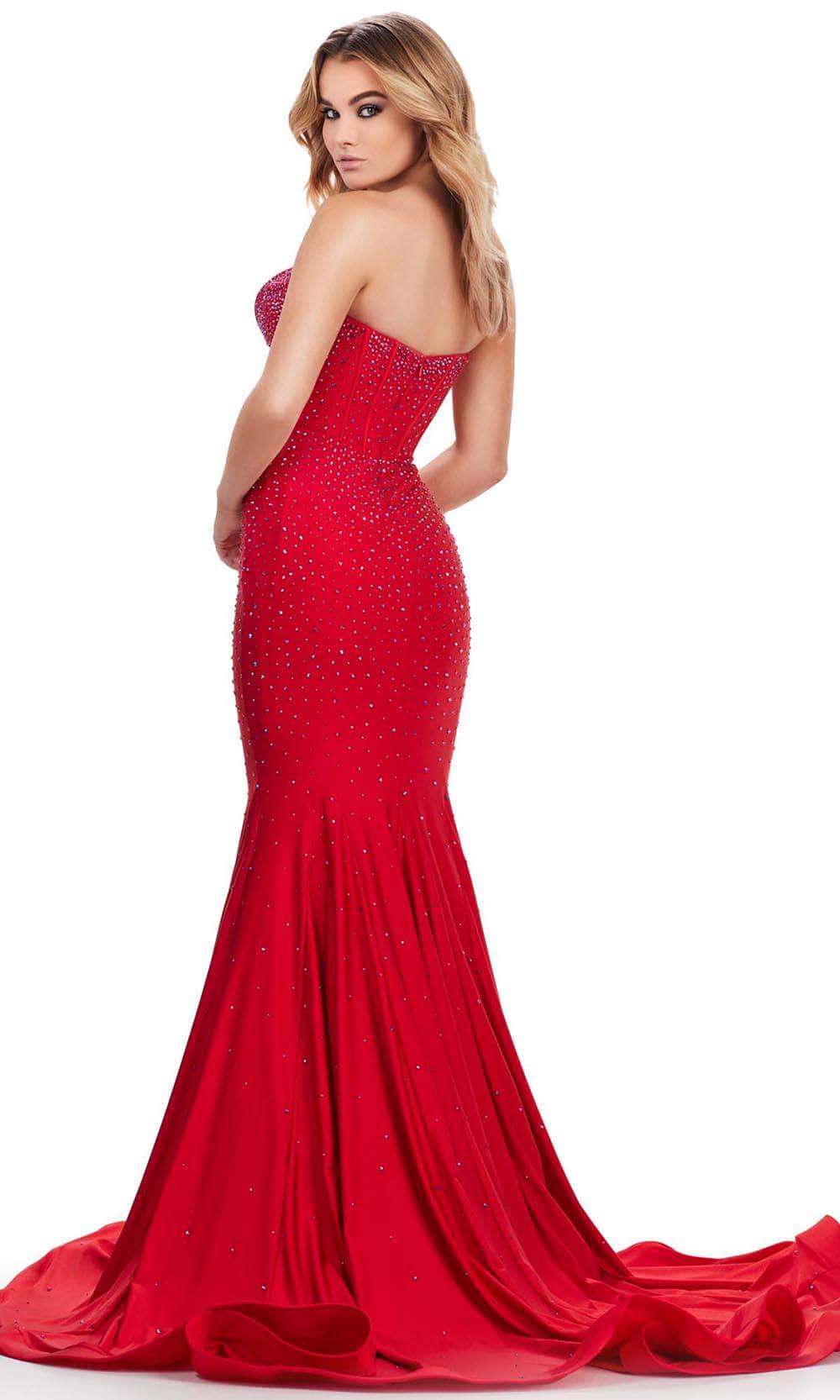 Ashley Lauren 11560 - Strapless Mermaid Evening Gown Special Occasion Dresses