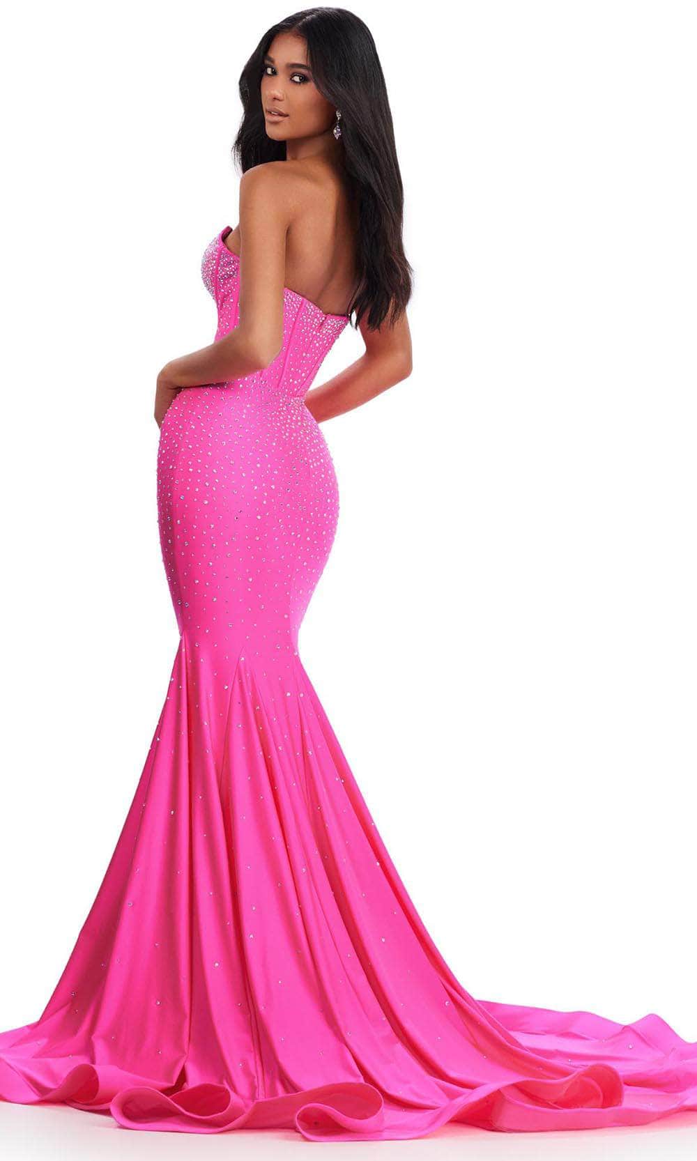 Ashley Lauren 11560 - Strapless Mermaid Evening Gown Evening Dresses