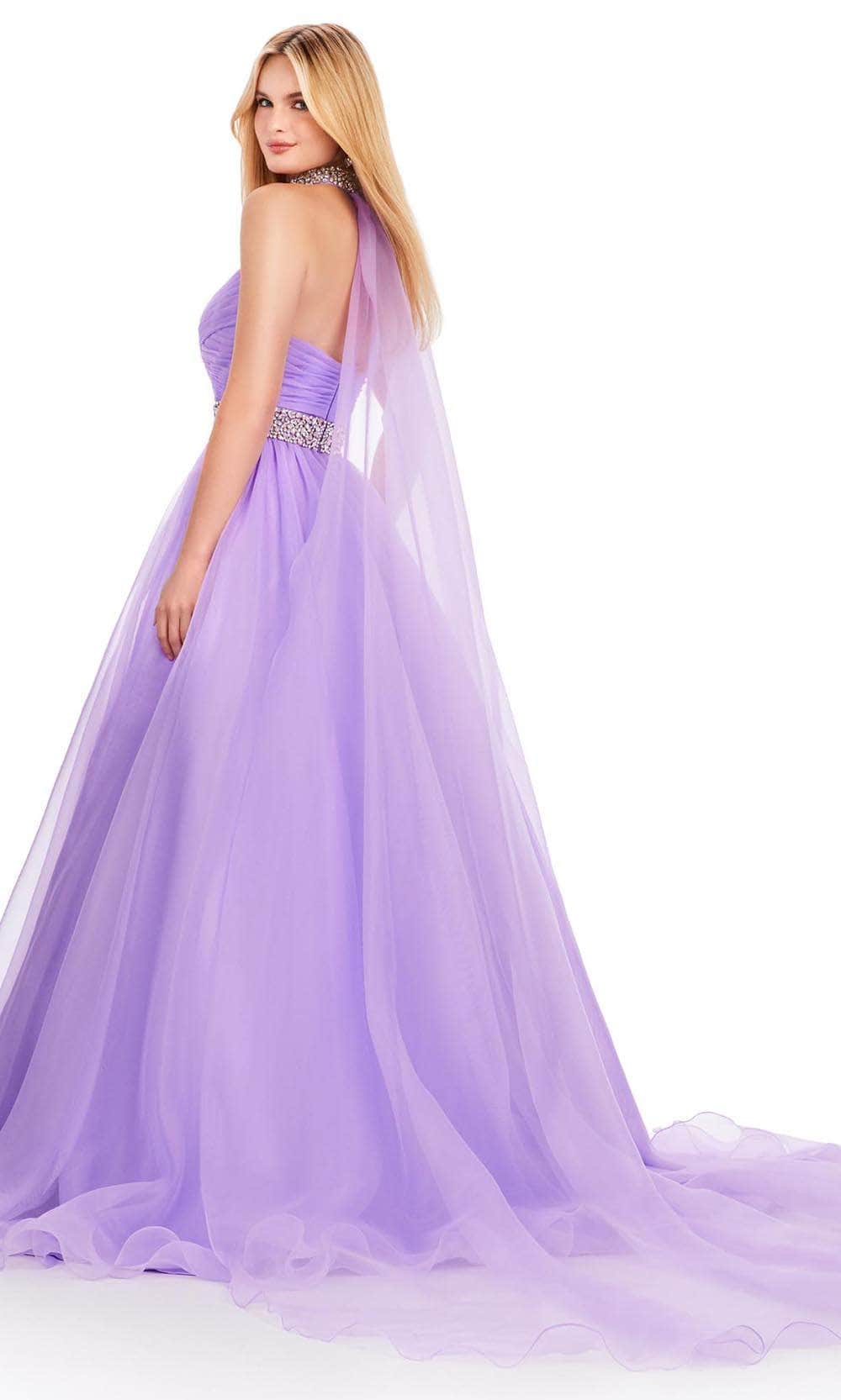 Ashley Lauren 11565 - Strapless Ballgown with Cape Ball Gowns