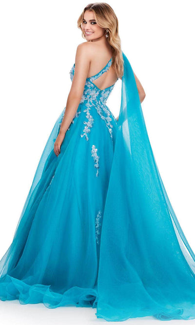 Ashley Lauren 11573 - One Shoulder Sequin Prom Dress Prom Dresses