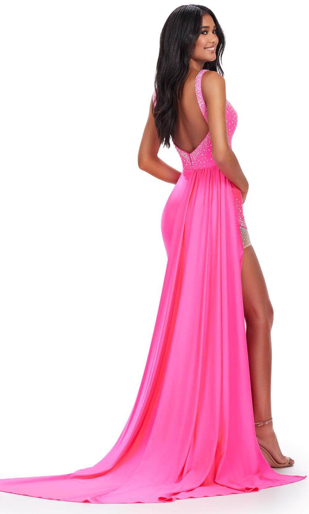 Ashley Lauren 11579 - Plunging Sweetheart Prom Dress Prom Dresses