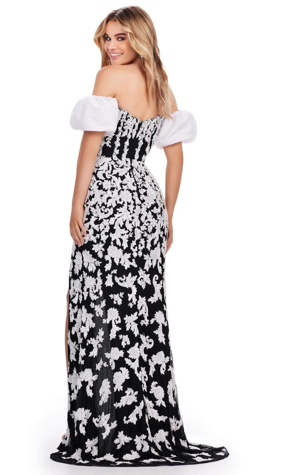 Ashley Lauren 11585 - Sequin Ornate Prom Dress Prom Dresses