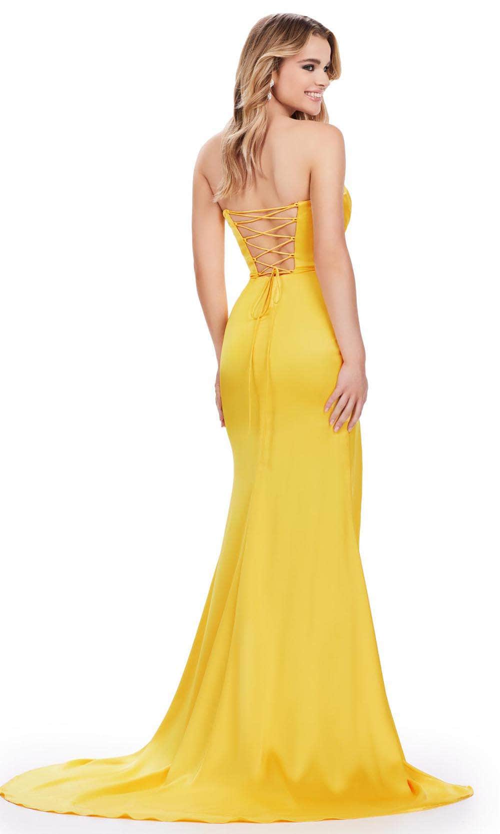 Ashley Lauren 11605 - Wrap Bodice Prom Dress Prom Dresses
