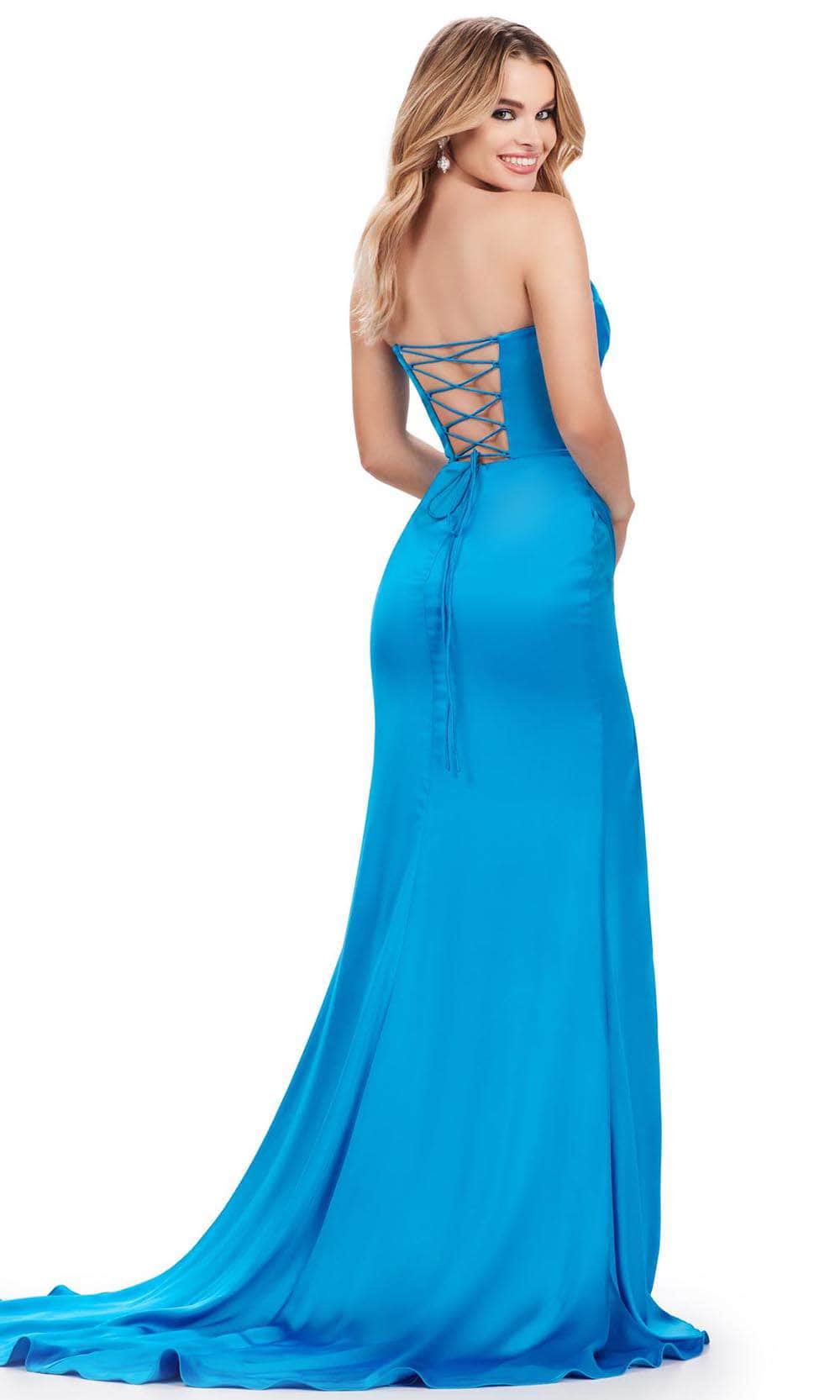 Ashley Lauren 11605 - Wrap Bodice Prom Dress Prom Dresses