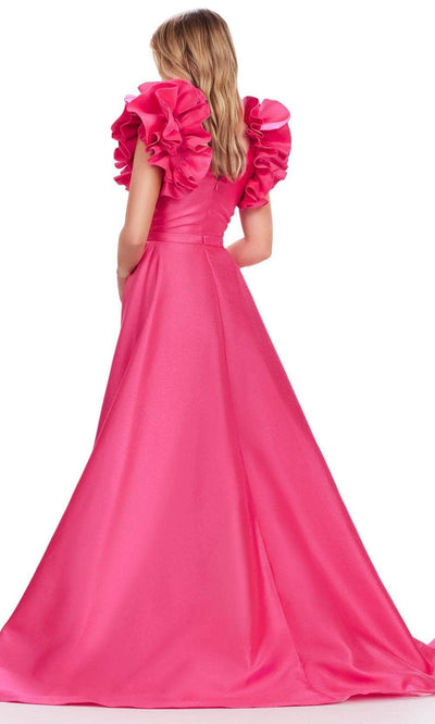 Ashley Lauren 11610 - Oversized Ruffle Prom Dress Prom Dresses