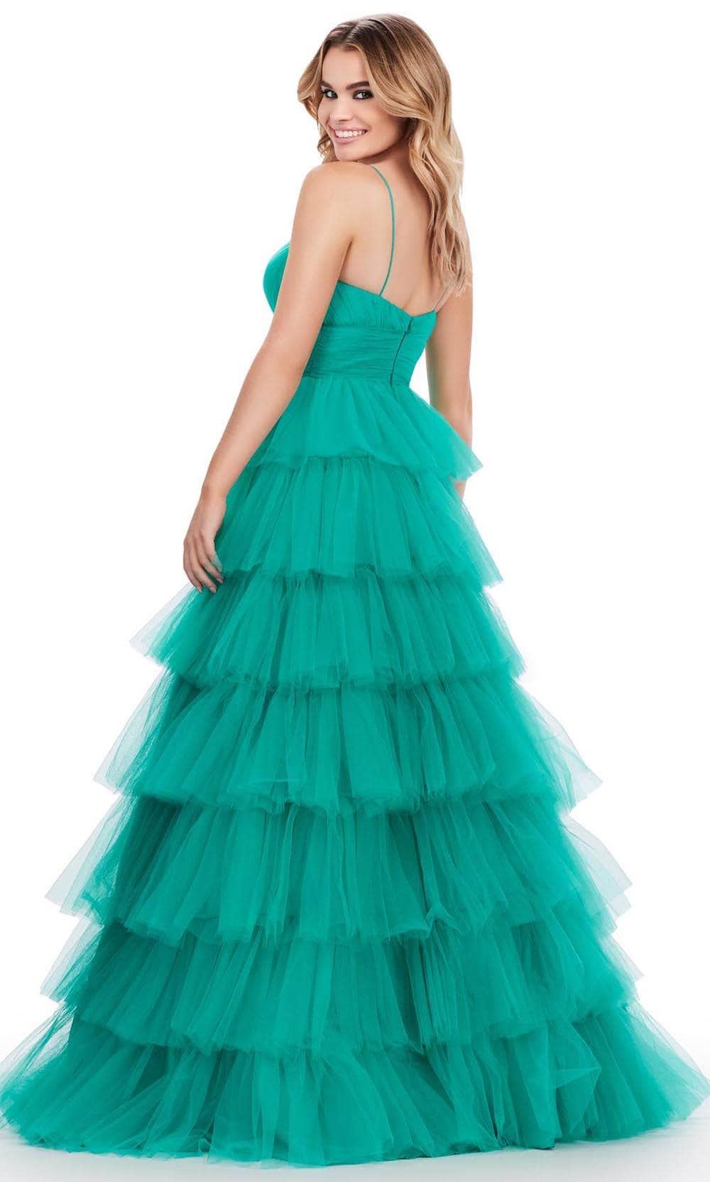 Ashley Lauren 11622 - Tiered A-Line Prom Dress Prom Dresses