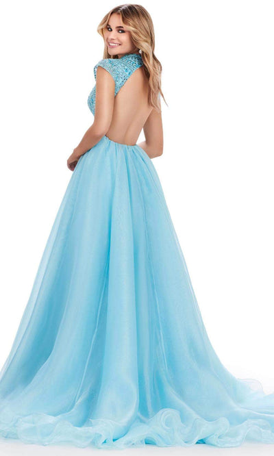 Ashley Lauren 11630 - Cap Sleeve Beaded Bodice Ballgown Ball Gowns
