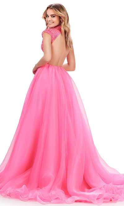 Ashley Lauren 11630 - Cap Sleeve Beaded Bodice Ballgown Ball Gowns