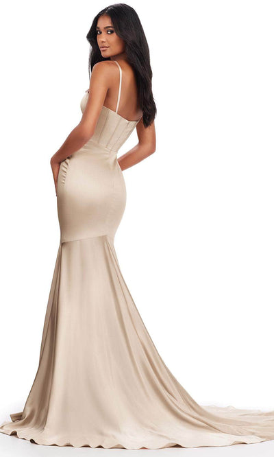 Ashley Lauren 11644 - Plunging Bustier Prom Dress Prom Dresses