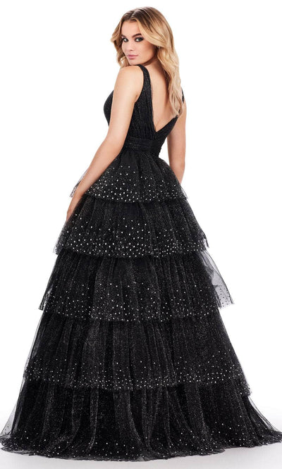 Ashley Lauren 11672 - Sleeveless Tiered Prom Dress Prom Dresses