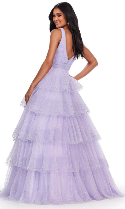 Ashley Lauren 11672 - Sleeveless Tiered Prom Dress Prom Dresses