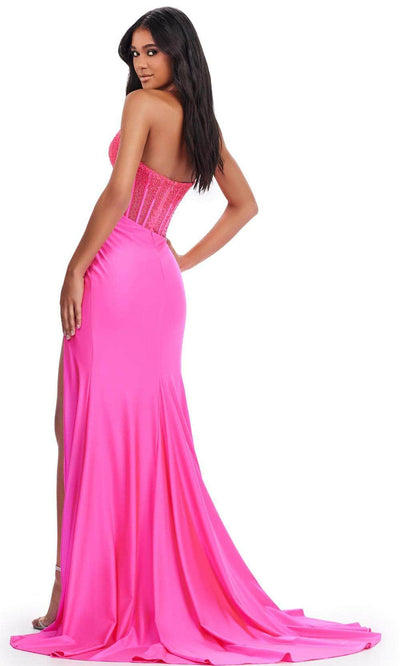 Ashley Lauren 11690 - Jeweled Scoop Prom Dress Prom Dresses