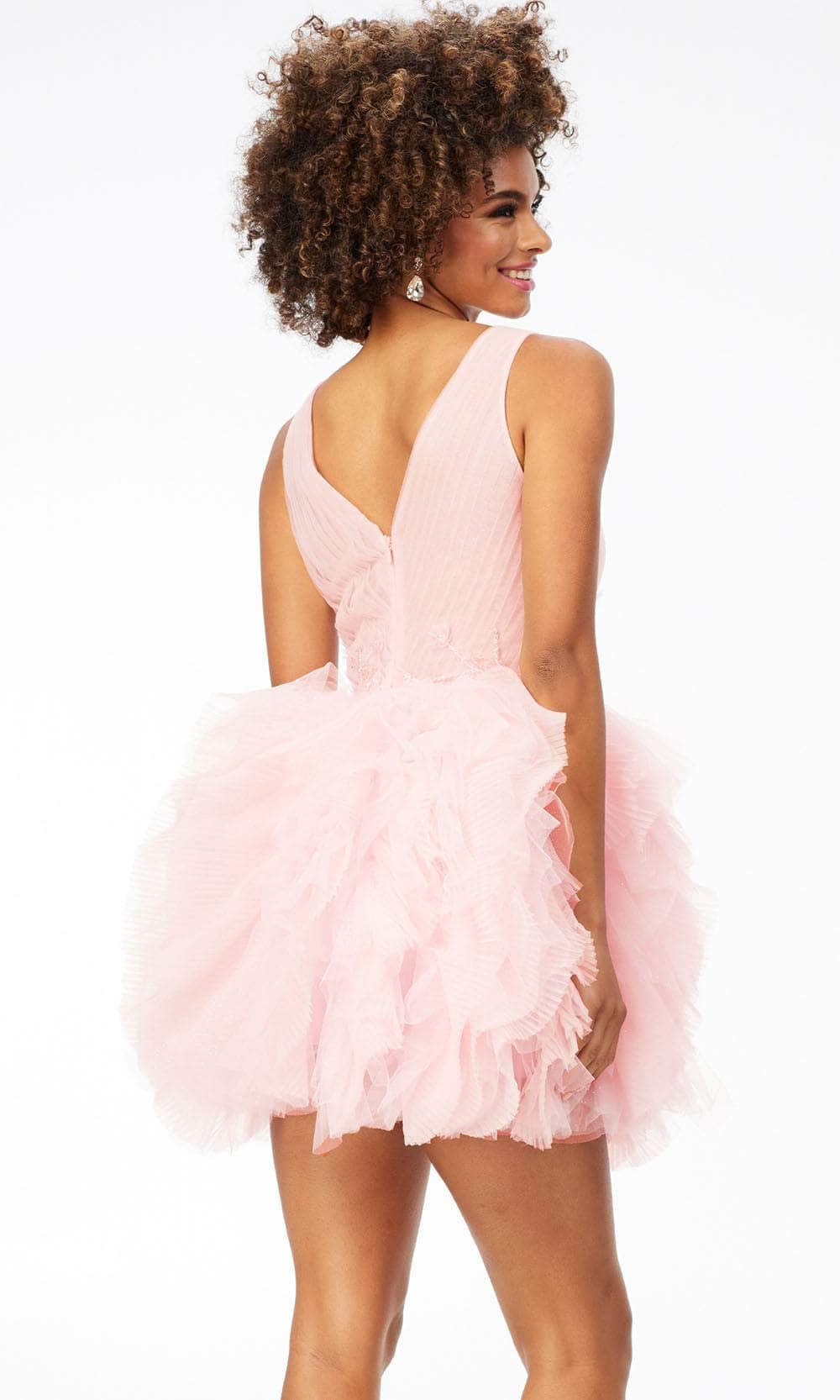 Ashley Lauren 4546 - Ruffled Skirt Cocktail Dress Special Occasion Dress