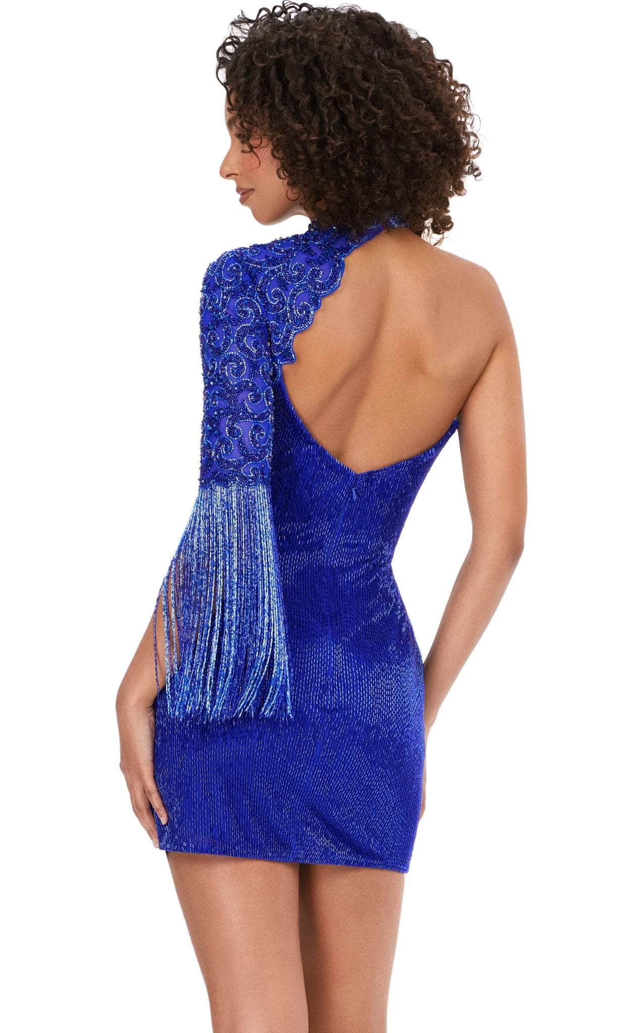 ashley lauren 4586 - beaded dress