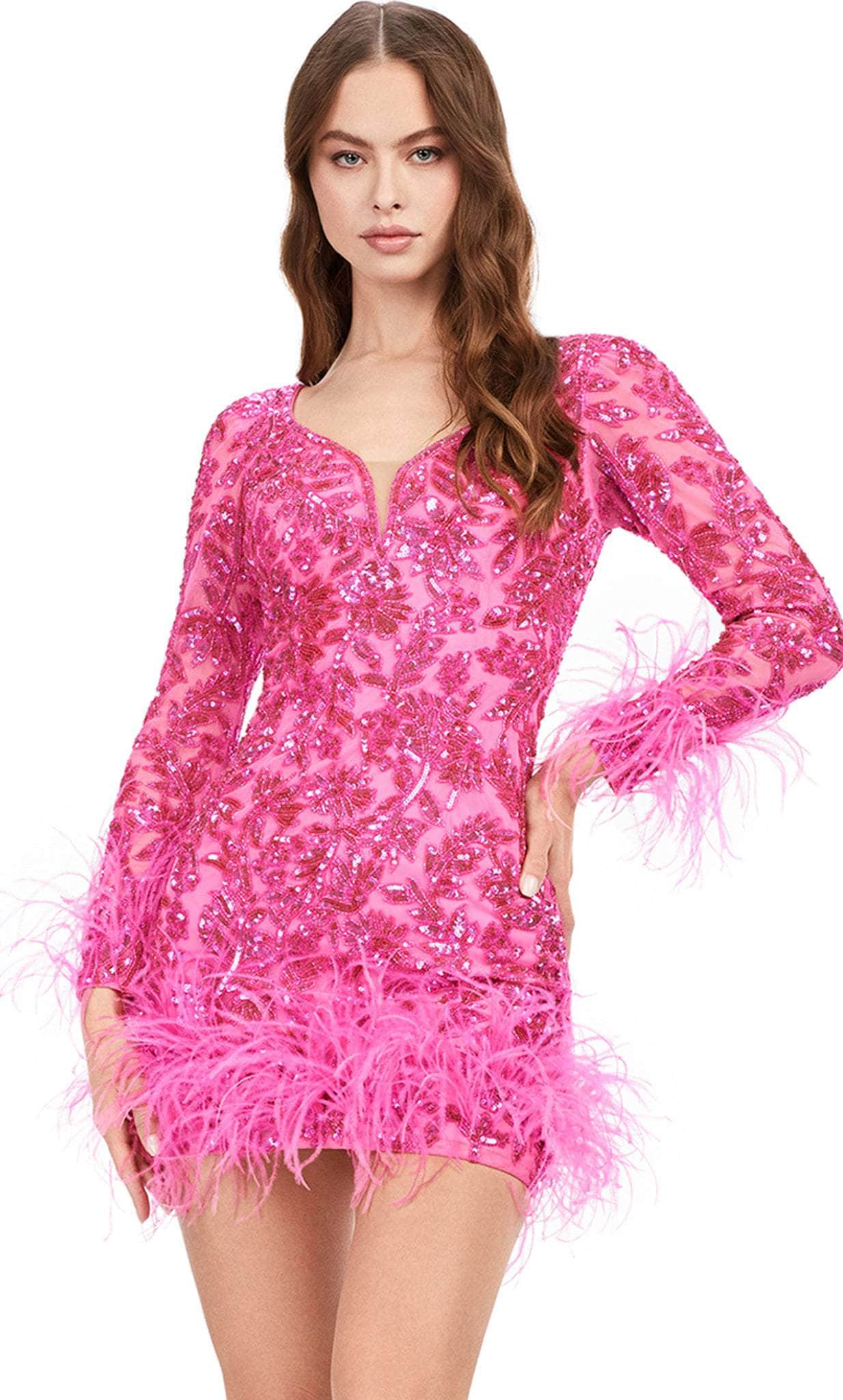 ashley lauren 4616 - sequin dress