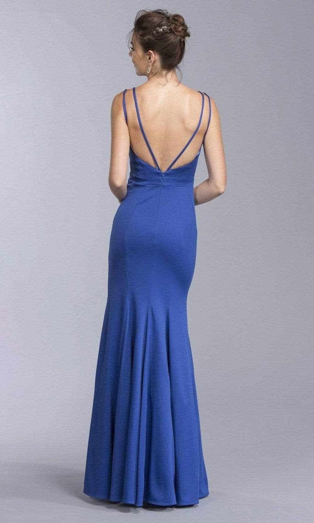 Aspeed Design - L1937 Spaghetti Strap Mermaid Dress Evening Dresses