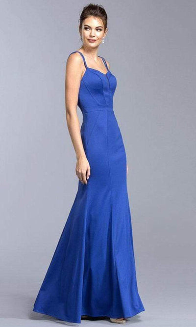 Aspeed Design - L1937 Spaghetti Strap Mermaid Dress Evening Dresses XXS / Royal
