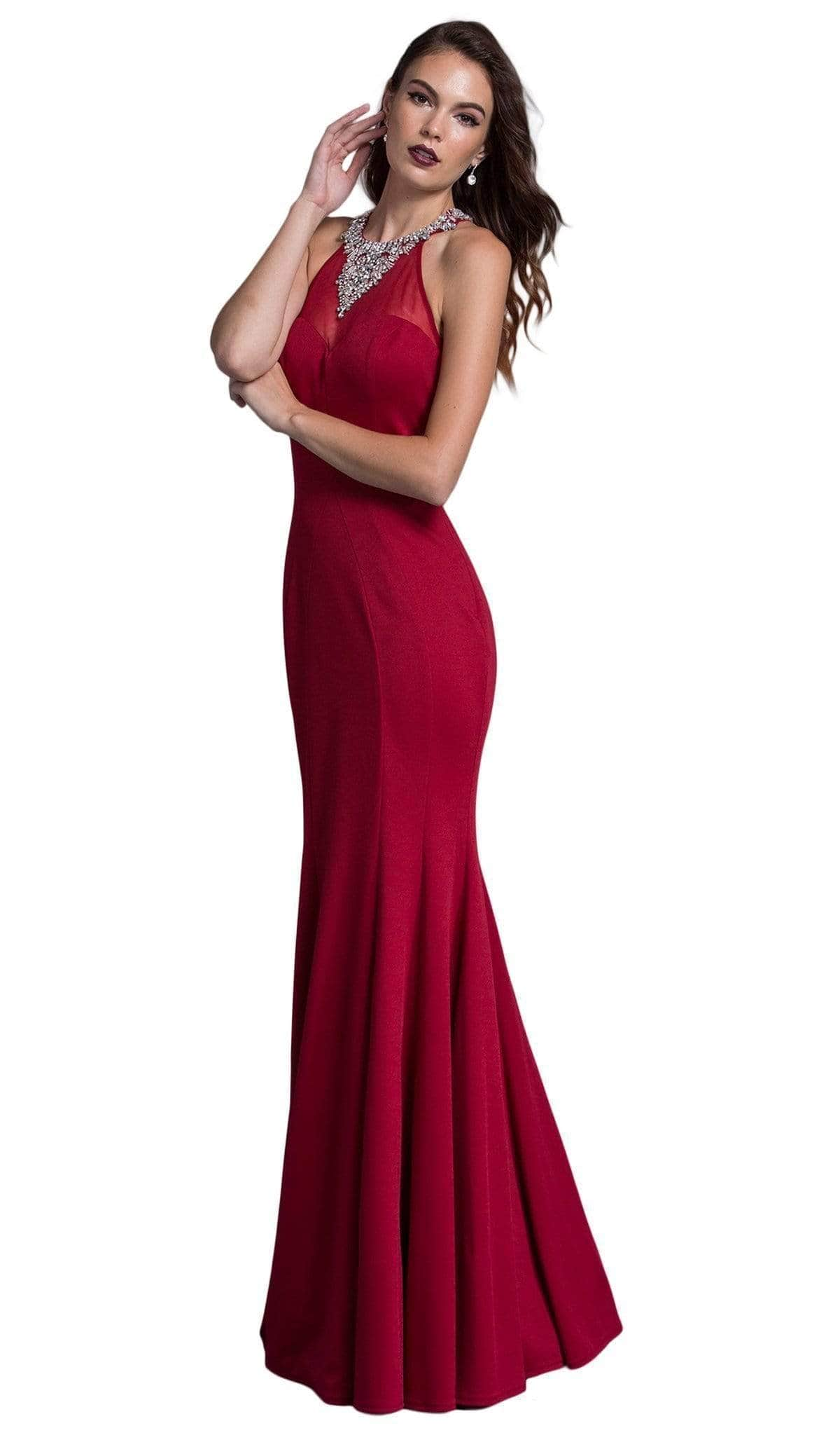 Aspeed Design - L1976 Halter Embellished Prom Dress Prom Dresses XS 