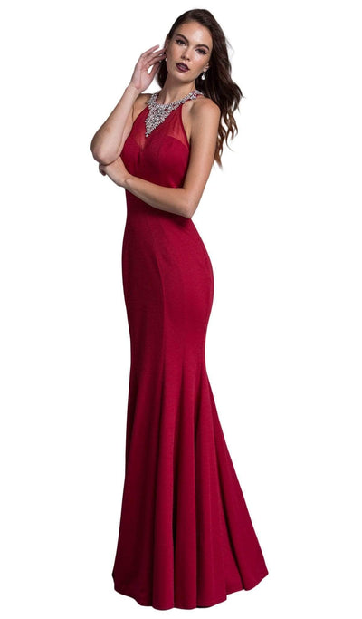 Aspeed Design - L1976 Halter Embellished Prom Dress Prom Dresses XS 