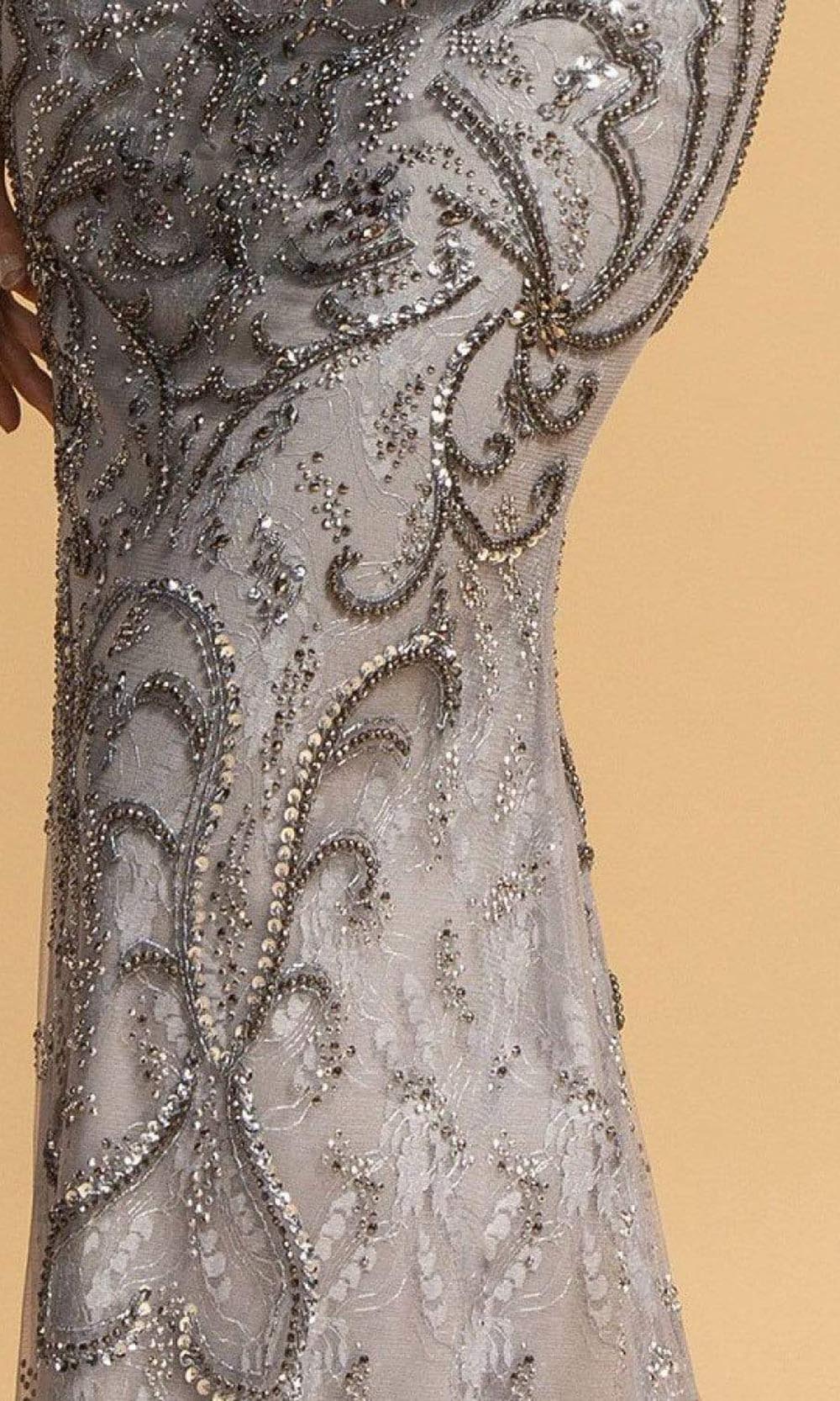 Aspeed Design - L2229 Beaded Straight Evening Dress Evening Dresses